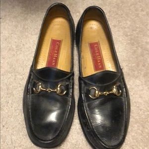 Cole Haag Black Loafers